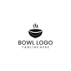 Bowl logo logo icon design vector  