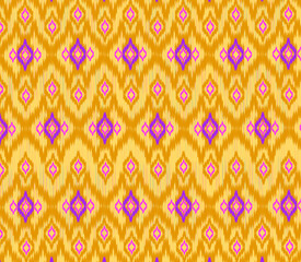geometric ethnic vintage texture vector art design. textile fashion pattern line  ikat seamless pattern and batik fabric texture asian background wallpaper geometry indian. Ethnic abstract ikat art .