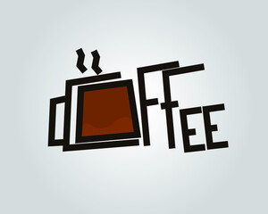 Coffee label , Coffee logo design