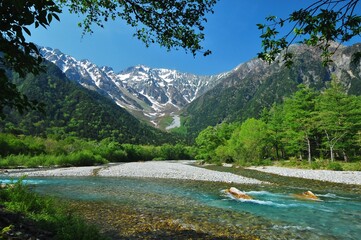 初夏・新緑の上高地