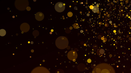 Cosmic galaxy illustration. Abstract Star Dust Background. Dust particles moving in space. 3d rendering.