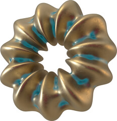 Abstract 3d Isolated Shape Object