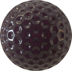 Abstract 3d Isolated Shape Object