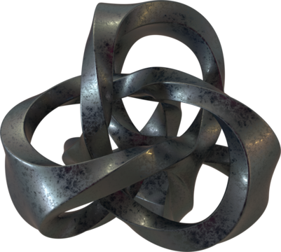 Abstract 3d Isolated Shape Object