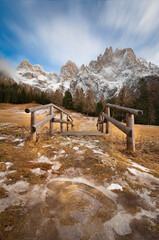 paesaggio in montagna 