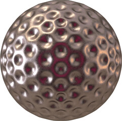 Abstract 3d Isolated Shape Object