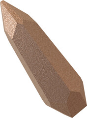 Abstract 3d Isolated Shape Object