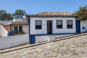 Fototapeta na wymiar Former Brazil president Juscelino Kubitschek's home, Diamantina, Minas Gerais, Brazil