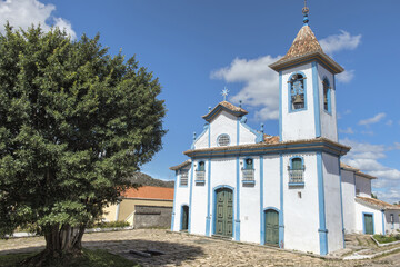 Fototapeta na wymiar Our Lady of the Rosary Church, Diamantina, Minas Gerais, Brazil