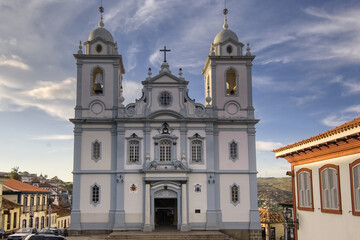 Fototapeta na wymiar Catedral of Saint Antony, Diamantina, Minas Gerais State, Brazil