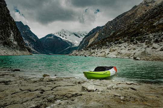 Laguna Par&oacute;n, provincia de Huaylas en el departamento de Ancash.