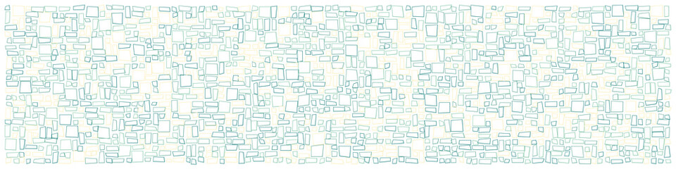 Fototapeta premium Offset Quads generative art background art illustration