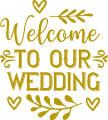 wedding t shirt and svg design