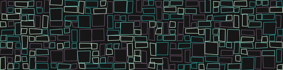 Offset Quads generative art background art illustration