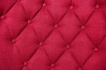Luxury velvet texture. Good quality fabric. Red fabric texture. 