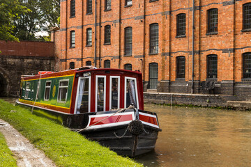 Narrowboat moored at Blisworth. © Clive117