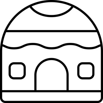 recommend clip art: yurt  icon