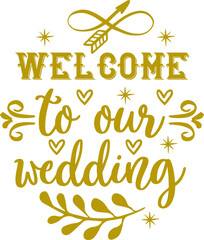 wedding t shirt and svg design