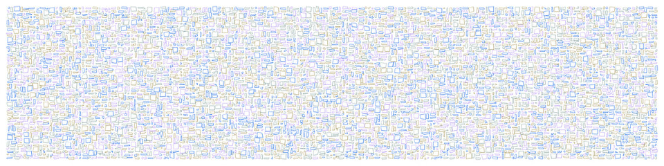 Offset Quads generative art background art illustration