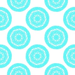 seamless pattern with circles