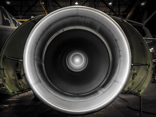jet engine detail