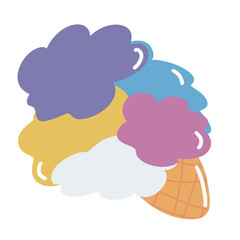 illustration of a cloud