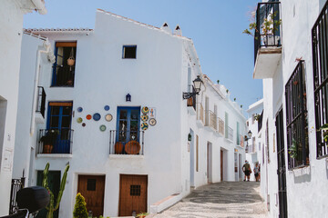 View of a corner of Frigiliana