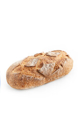 bread isolated on white background