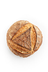 bread isolated on white background