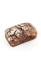bread isolated on white background