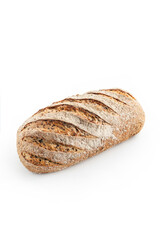 bread isolated on white background