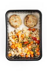 
healthy food in containers for every day
