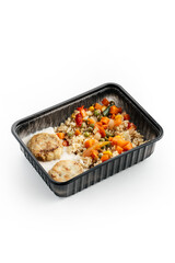 
healthy food in containers for every day