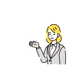 人物イラスト　線画