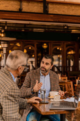 Having a serious discussion