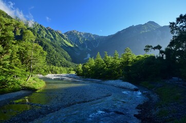 初夏・新緑の上高地