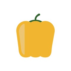 pepper vegetable vector illustration colored