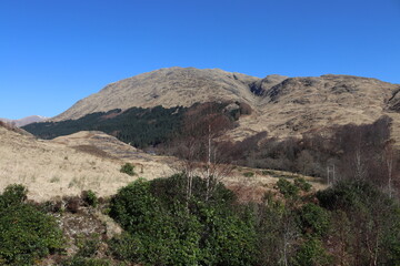 Fototapeta na wymiar glenfinnan Lochaber scotland highlands