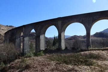 Papier Peint photo autocollant Viaduc de Glenfinnan glenfinnan viaduct Lochaber scotland highlands