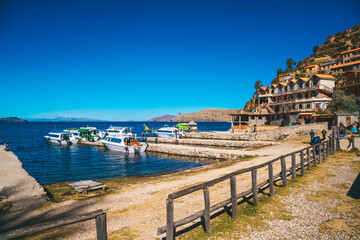 Naklejka premium lago