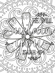 Bible Verse Coloring Pages, Christian Lettering coloring page for children and adults. Bible Verse Coloring Pages, Christian religious typography coloring page for children and adults.