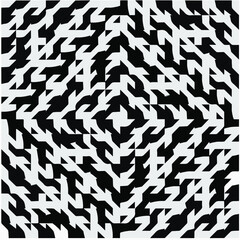 Vector monochrome pattern, Abstract texture for fabric print, card, table cloth, furniture, banner, cover, invitation, decoration, wrapping.seamless repeating pattern.Black and 
white color.