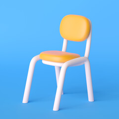 3d children's chair for school