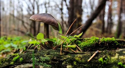 mushroom in the forest
