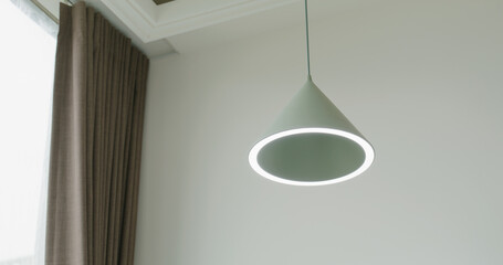 Interior ceiling lamp at home