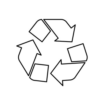 recykling, zwrotny, symbol