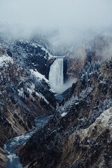 Lower Yellowstone Falls from Artist Point