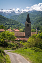 Ercé, village pyrénéen dans le département de l'Ariège