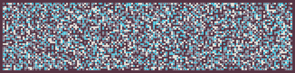 Fototapeta premium Offset Quads generative art background art illustration