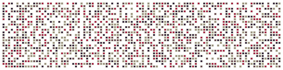 Fototapeta premium Offset Quads generative art background art illustration